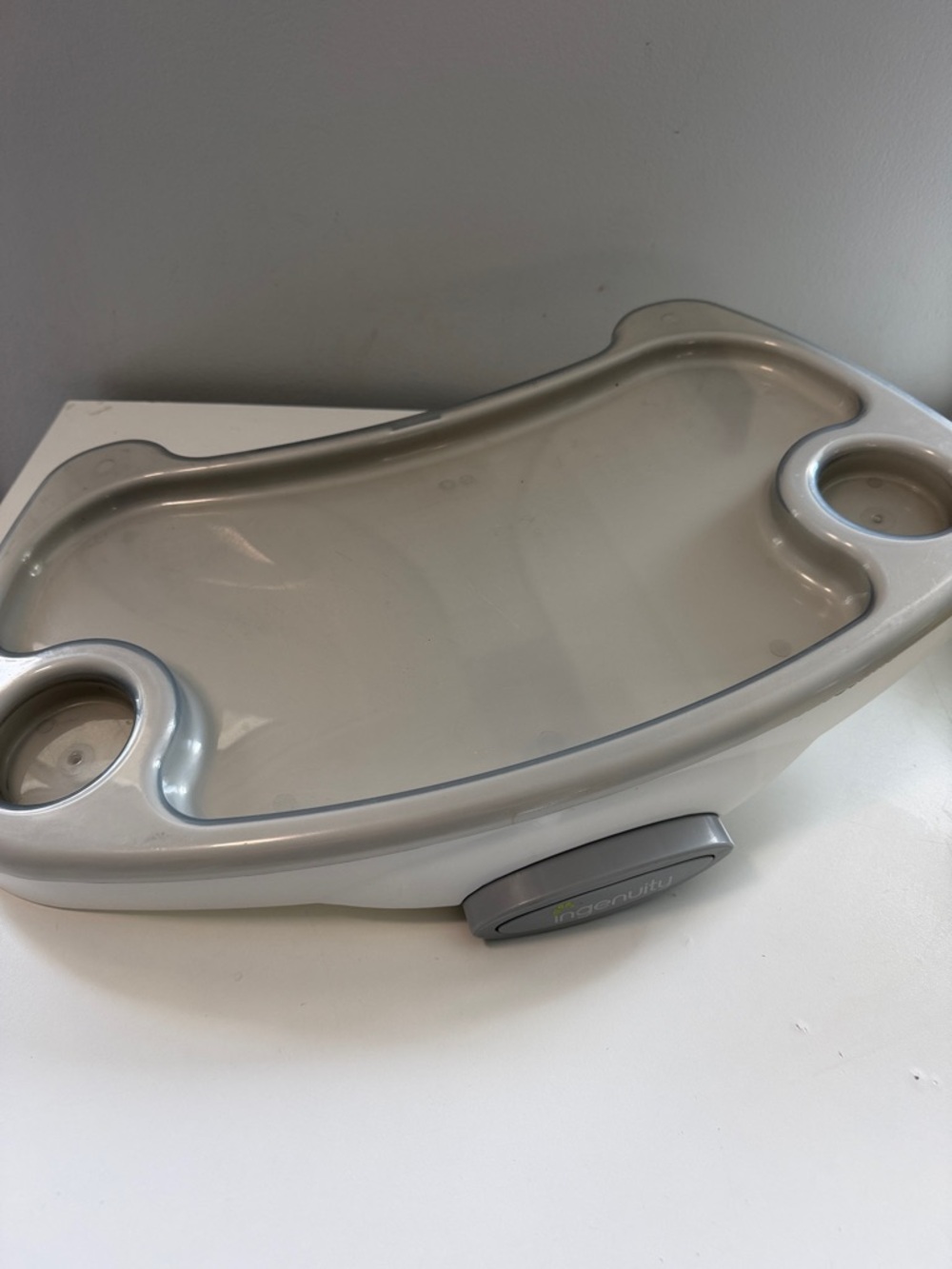 Ingenuity Baby Feeding Tray with Cup Holders High Chair Replacement